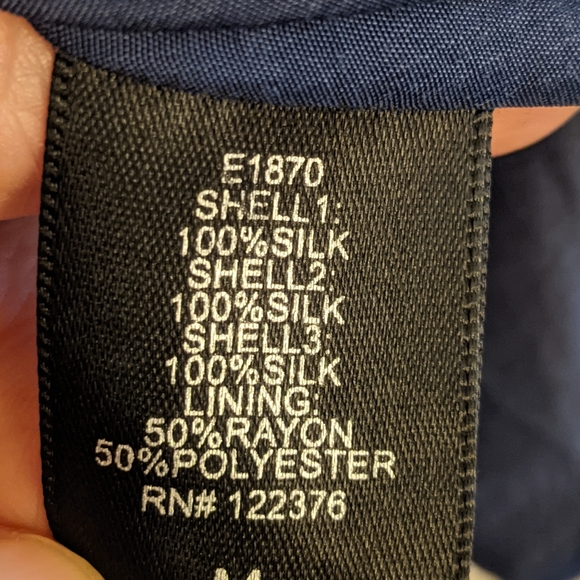 Size M Boundary & Co. Silk color block "Annie" dress - Picture 4 of 11